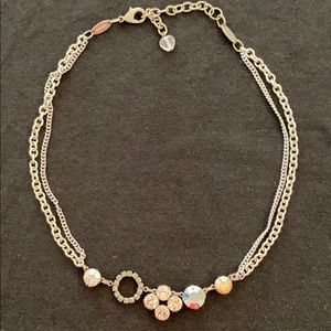 Sabika Blush Crystal Choker